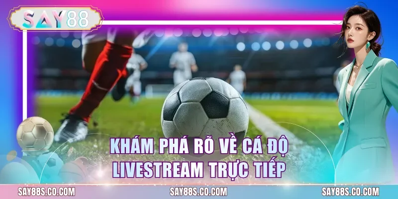 Khám phá rõ về cá độ livestream trực tiếp