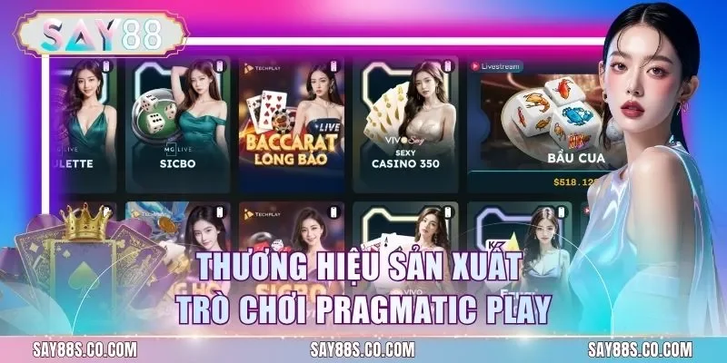 Thương hiệu sản xuất trò chơi Pragmatic Play
